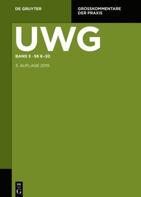 et al., Marc Zain, Martin Paul Wamer, Alexander Peukert, Louis Pahlow, Eva Ines Obergfell - §§ 8-20; § 23 GeschGehG; Register, E-bok