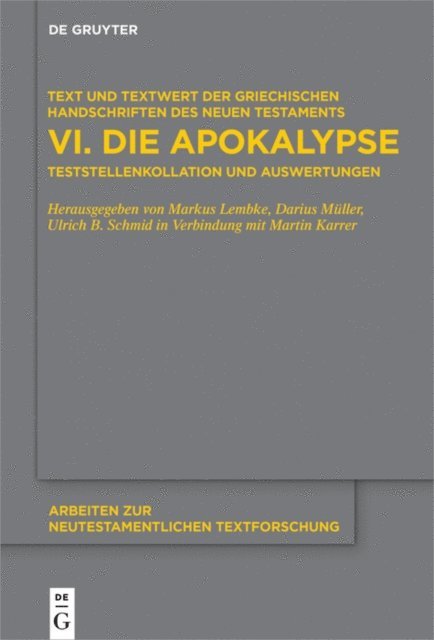 Ulrich B. Schmid, Darius Muller, Markus Lembke - Die Apokalypse, E-bok