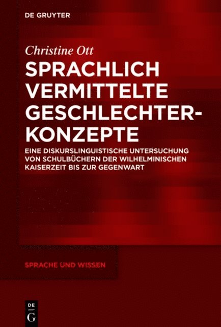 Christine Ott - Sprachlich vermittelte Geschlechterkonzepte, E-bok