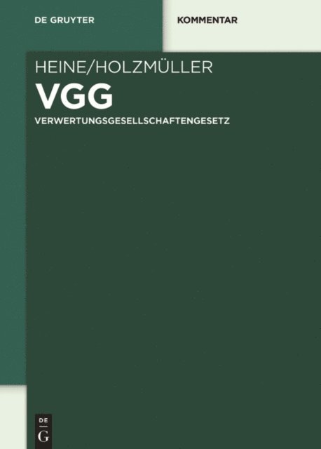 Tobias Holzmuller, Robert Heine - VGG, E-bok