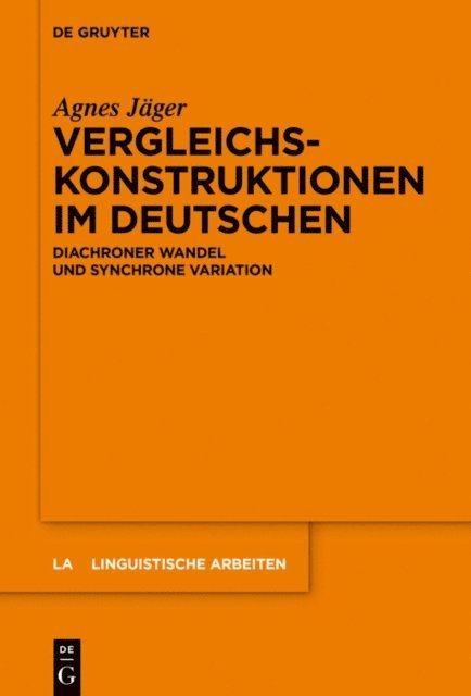 Agnes Jager - Vergleichskonstruktionen im Deutschen, E-bok