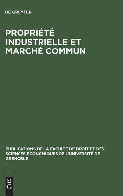 de Gruyter - Propriété industrielle et marché commun, Inbunden. Tillgänglighet: Lägg i varukorg