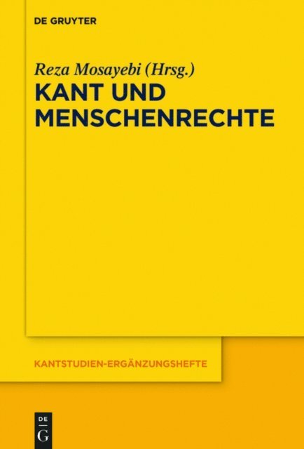Reza Mosayebi - Kant und Menschenrechte, E-bok