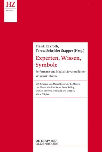 Teresa Schroder-Stapper, Frank Rexroth - Experten, Wissen, Symbole, E-bok