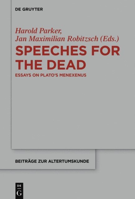 Jan Maximilian Robitzsch, Harold Parker - Speeches for the Dead, E-bok