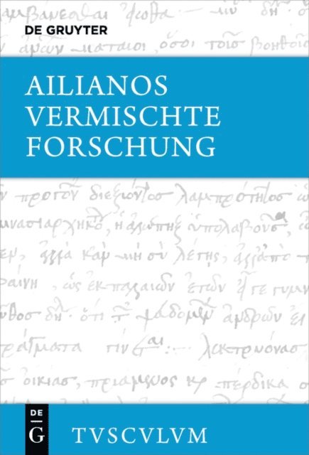Ailianos, Kai Brodersen - Vermischte Forschung, E-bok