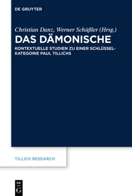 Werner Schuler, Christian Danz - Das Dämonische, E-bok