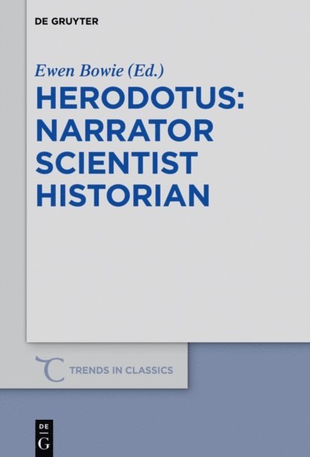 Ewen Bowie - Herodotus - narrator, scientist, historian, E-bok