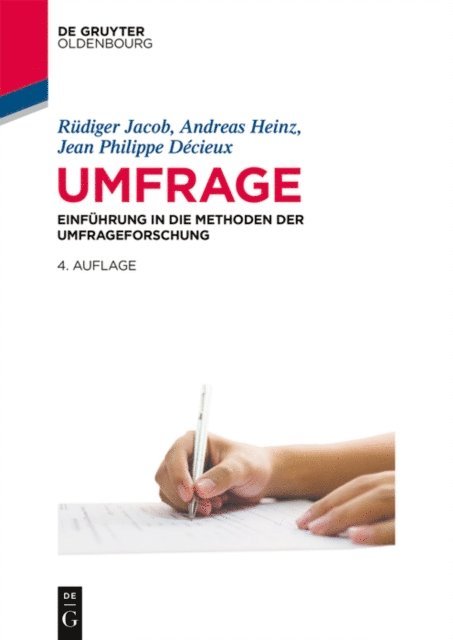 Jean Philippe Decieux, Andreas Heinz, Rudiger Jacob - Umfrage, E-bok