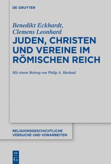 Clemens Leonhard, Benedikt Eckhardt - Juden, Christen und Vereine im Römischen Reich, E-bok