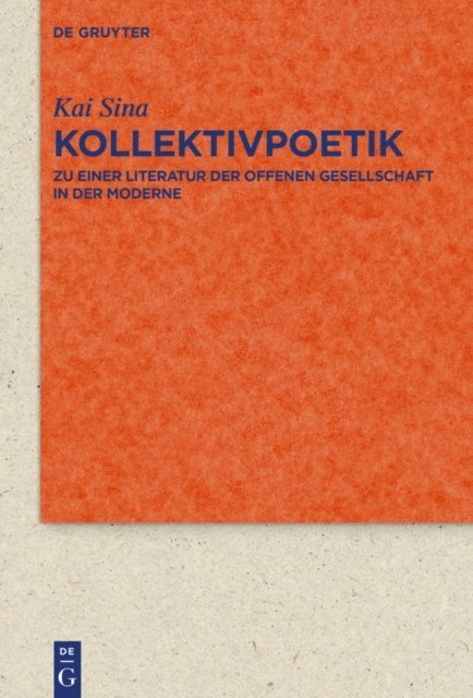 Kai Sina - Kollektivpoetik, E-bok