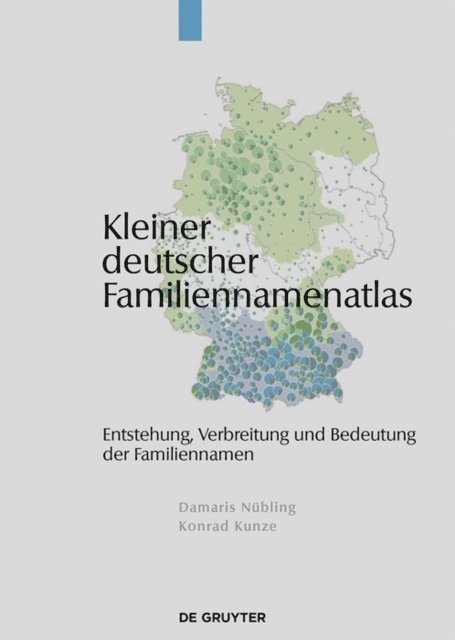 Konrad Kunze, Damaris Nubling - Kleiner deutscher Familiennamenatlas, E-bok