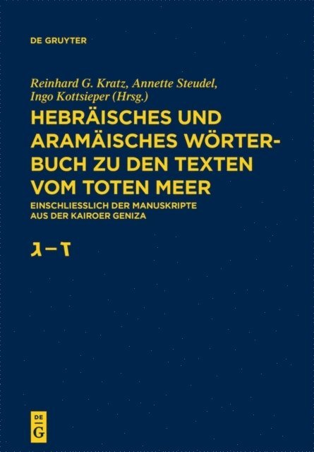 Ingo Kottsieper, Annette Steudel, Reinhard G. Kratz - Gimmel – Zajin, E-bok
