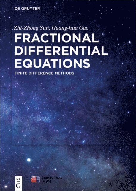 Guang-hua Gao, Zhi-Zhong Sun - Fractional Differential Equations, E-bok