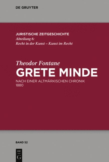 Walter Zimorski, Anja Schiemann, Theodor Fontane - Theodor Fontane, Grete Minde, E-bok
