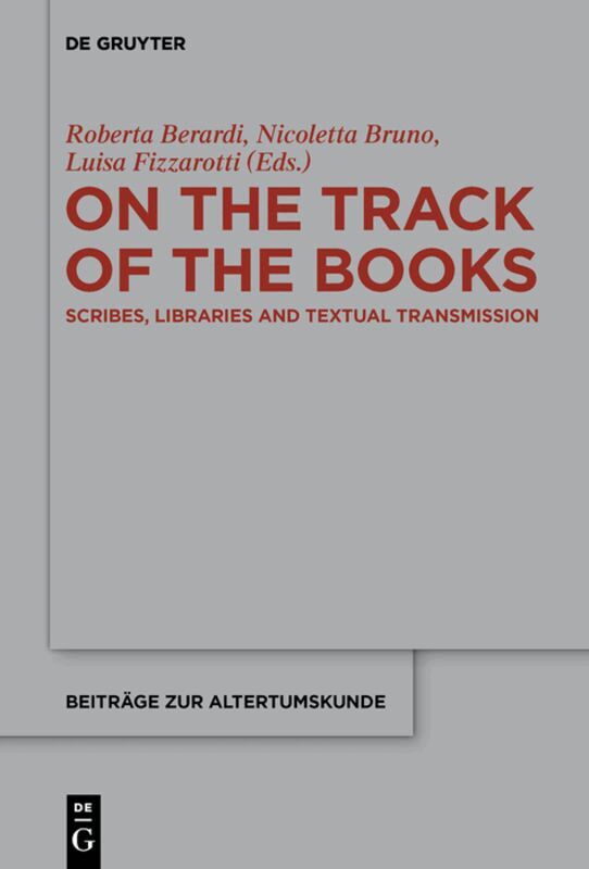 Roberta Berardi, Nicoletta Bruno, Luisa Fizzarotti - On the Track of the Books, Inbunden. Tillgänglighet: Lägg i varukorg