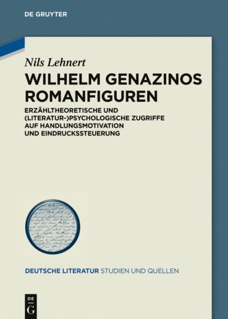 Nils Lehnert - Wilhelm Genazinos Romanfiguren, E-bok