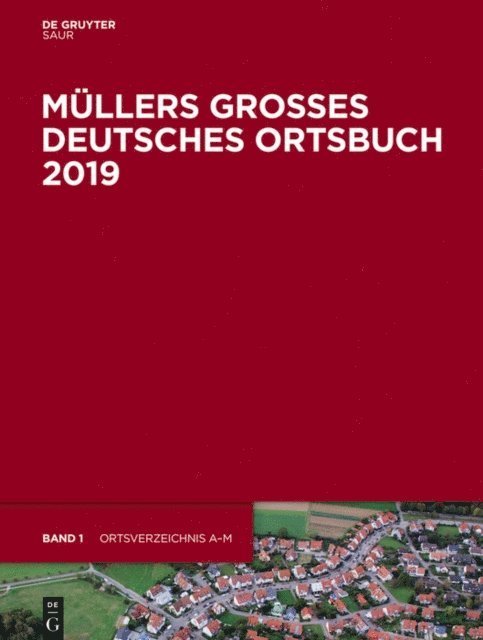 Müllers Großes Deutsches Ortsbuch 2019, E-bok