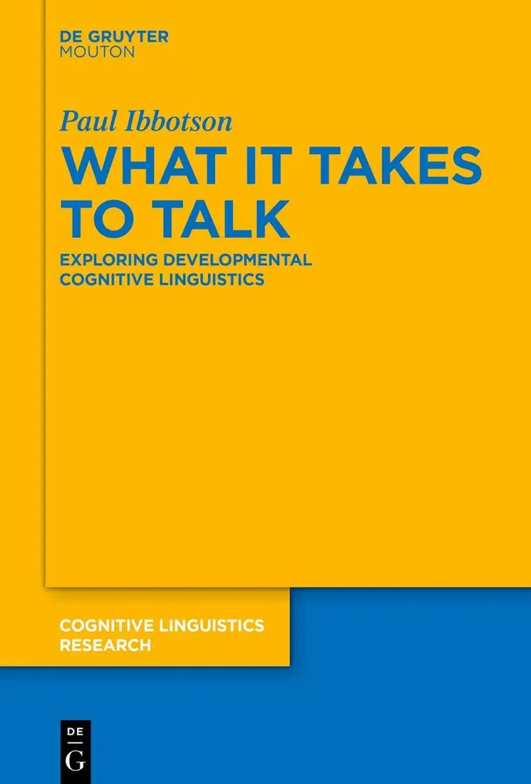 Paul Ibbotson - What it Takes to Talk, Inbunden. Tillgänglighet: Lägg i varukorg