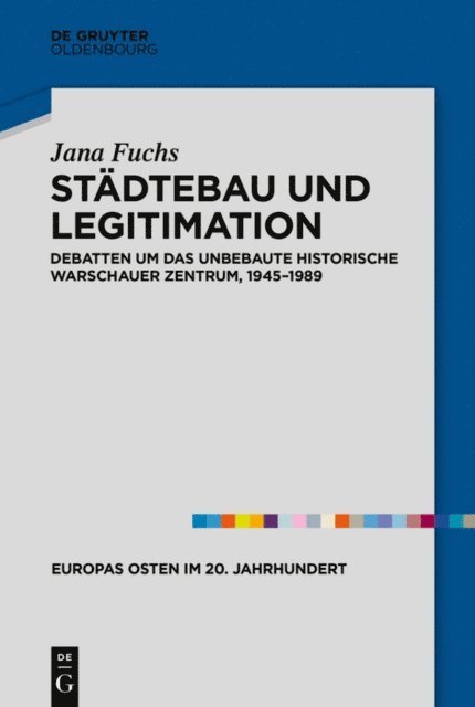 Jana Fuchs - Städtebau und Legitimation, E-bok