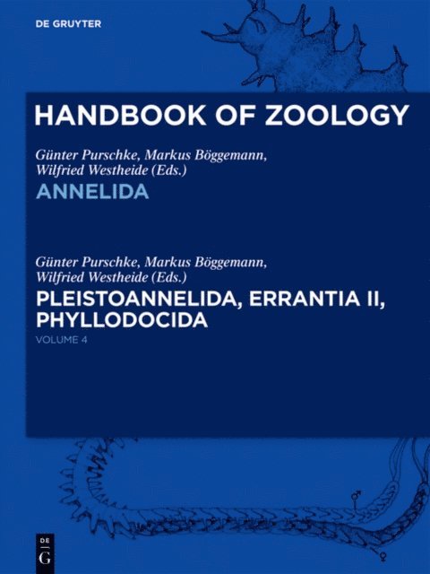 Wilfried Westheide, Markus Boggemann, Gunter Purschke - Pleistoannelida, Errantia II, E-bok