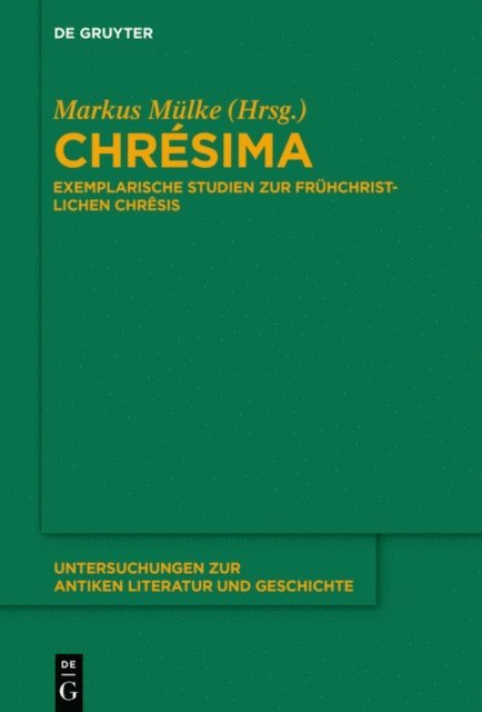 Markus Mulke - Chrésima, E-bok