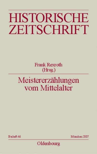 Frank Rexroth - Meistererzählungen vom Mittelalter, E-bok