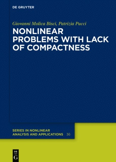 Patrizia Pucci, Giovanni Molica Bisci - Nonlinear Problems with Lack of Compactness, E-bok
