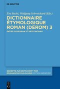 Dictionnaire ÿtymologique Roman (DÿRom) 3