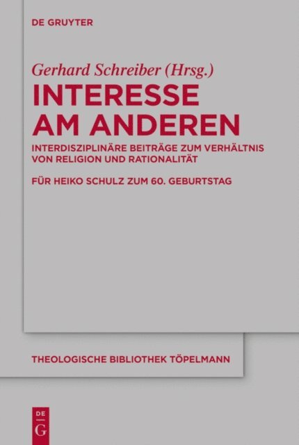 Gerhard Schreiber - Interesse am Anderen, E-bok