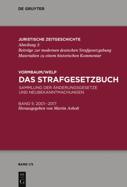 Martin Asholt - Das Strafgesetzbuch, E-bok