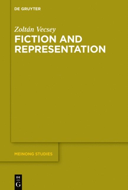 Zoltan Vecsey - Fiction and Representation, E-bok