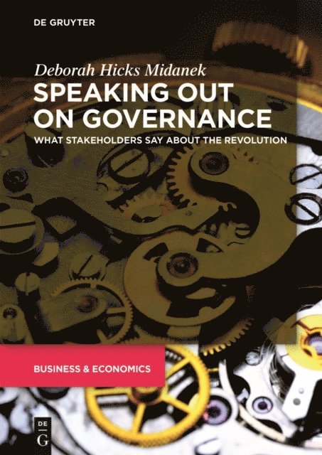 Deborah Hicks Midanek - Speaking Out on Governance, E-bok