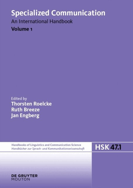 Jan Engberg, Ruth Breeze, Thorsten Roelcke - Specialized Communication, E-bok