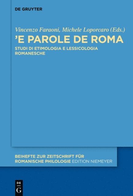 Michele Loporcaro, Vincenzo Faraoni - «’E parole de Roma», E-bok
