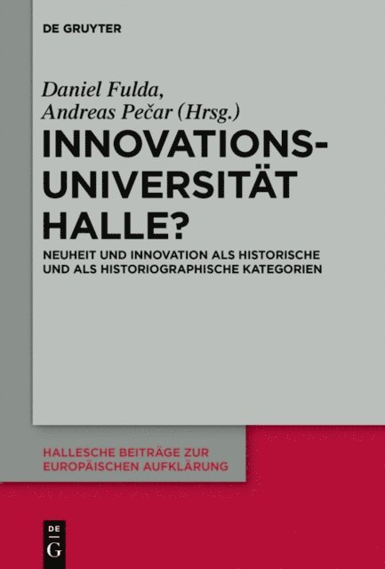 Andreas Pecar, Daniel Fulda - Innovationsuniversität Halle?, E-bok