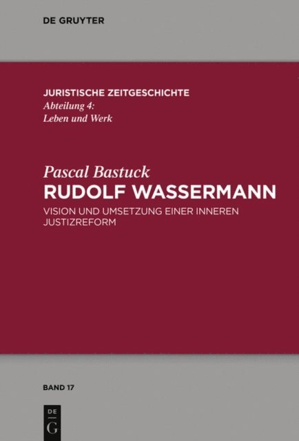 Pascal Bastuck - Rudolf Wassermann, E-bok