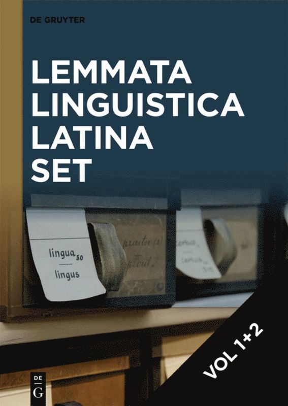Nigel Holmes, Marijke Ottink, Josine Schrickx, Maria Selig, Lidewij van Gils, Caroline Kroon, Rodie Risselada - [Set Lemmata Linguistica Latina], Inbunden. Tillgänglighet: Kommande