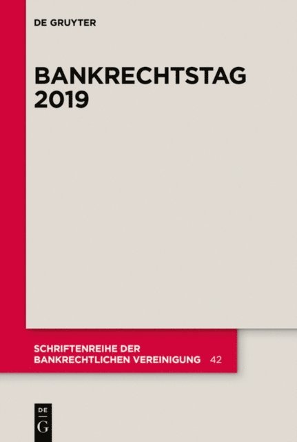 Peter O. Mulbert - Bankrechtstag 2019, E-bok
