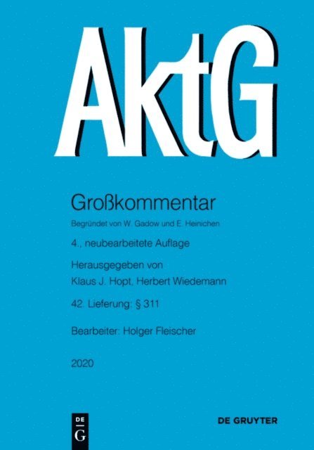 Holger Fleischer - § 311, E-bok