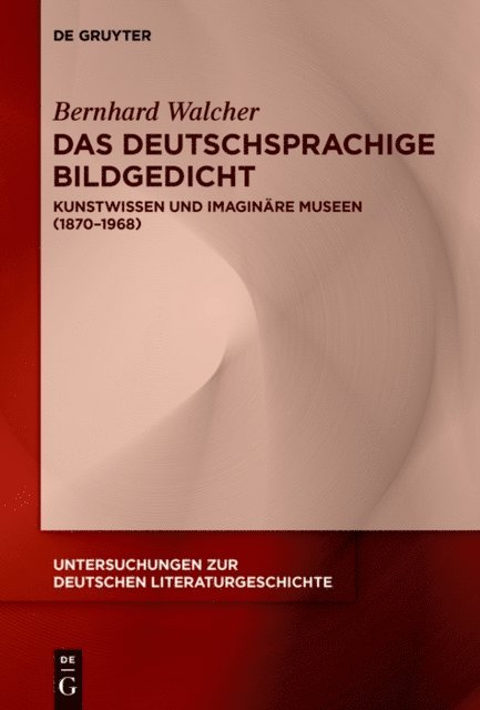 Bernhard Walcher - Das deutschsprachige Bildgedicht, E-bok