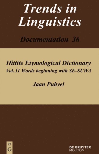 Jaan Puhvel - Words beginning with SE, SI, SU, E-bok