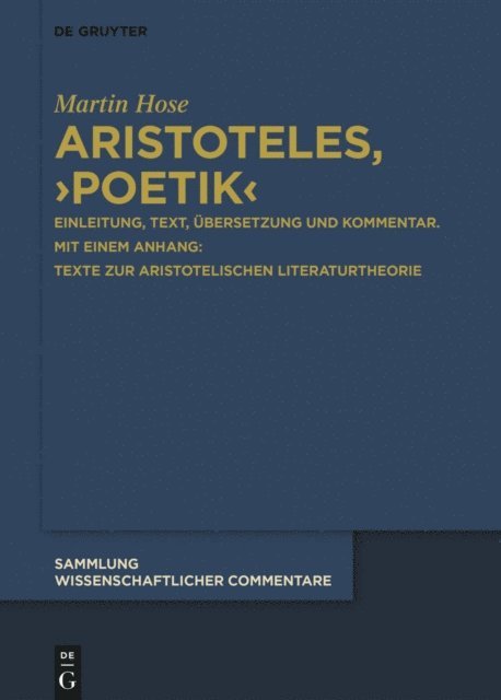 Martin Hose - Aristoteles, ›Poetik‹, E-bok
