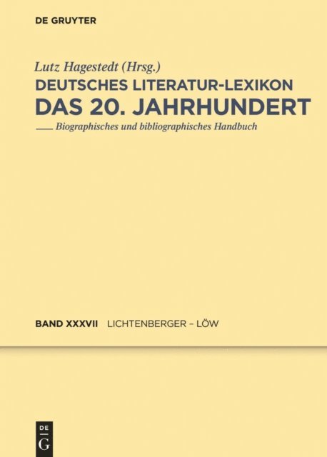 Lutz Hagestedt - Lichtenberger - Löw, E-bok