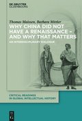 Why China did not have a Renaissance  and why that matters