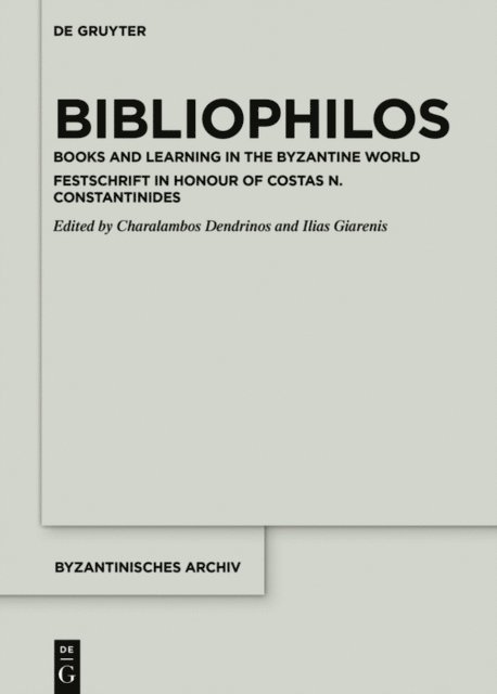 Ilias Giarenis, Charalambos Dendrinos - Bibliophilos, E-bok