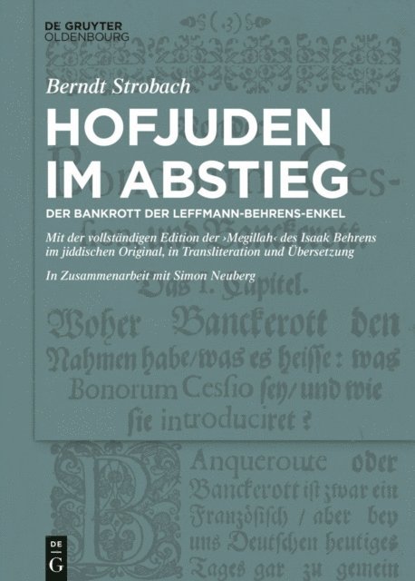 Berndt Strobach - Hofjuden im Abstieg: Der Bankrott der Leffmann-Behrens-Enkel, E-bok