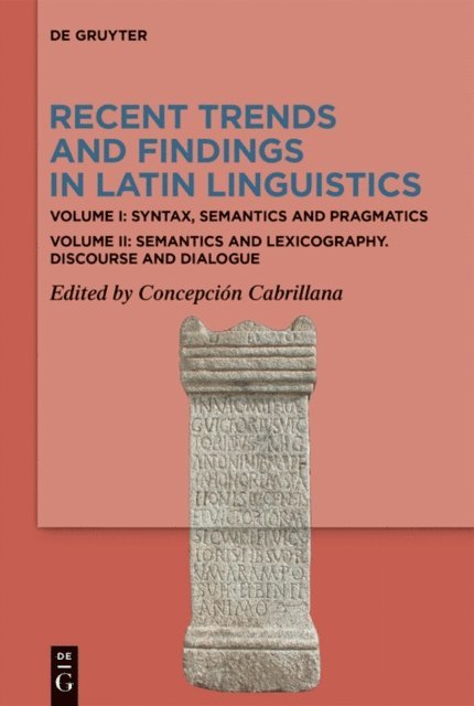 Concepcion Cabrillana - Recent Trends and Findings in Latin Linguistics, E-bok