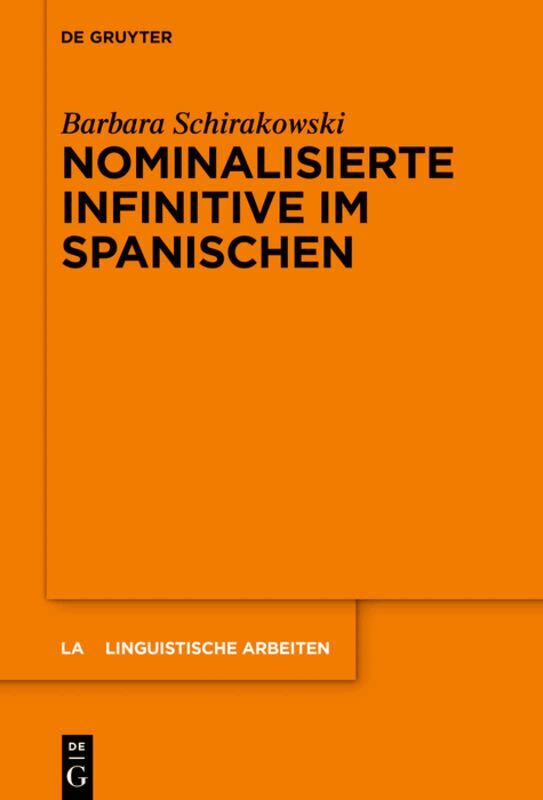 Nominalisierte Infinitive im Spanischen