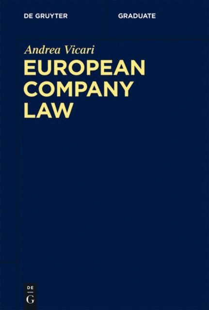Andrea Vicari - European Company Law, E-bok